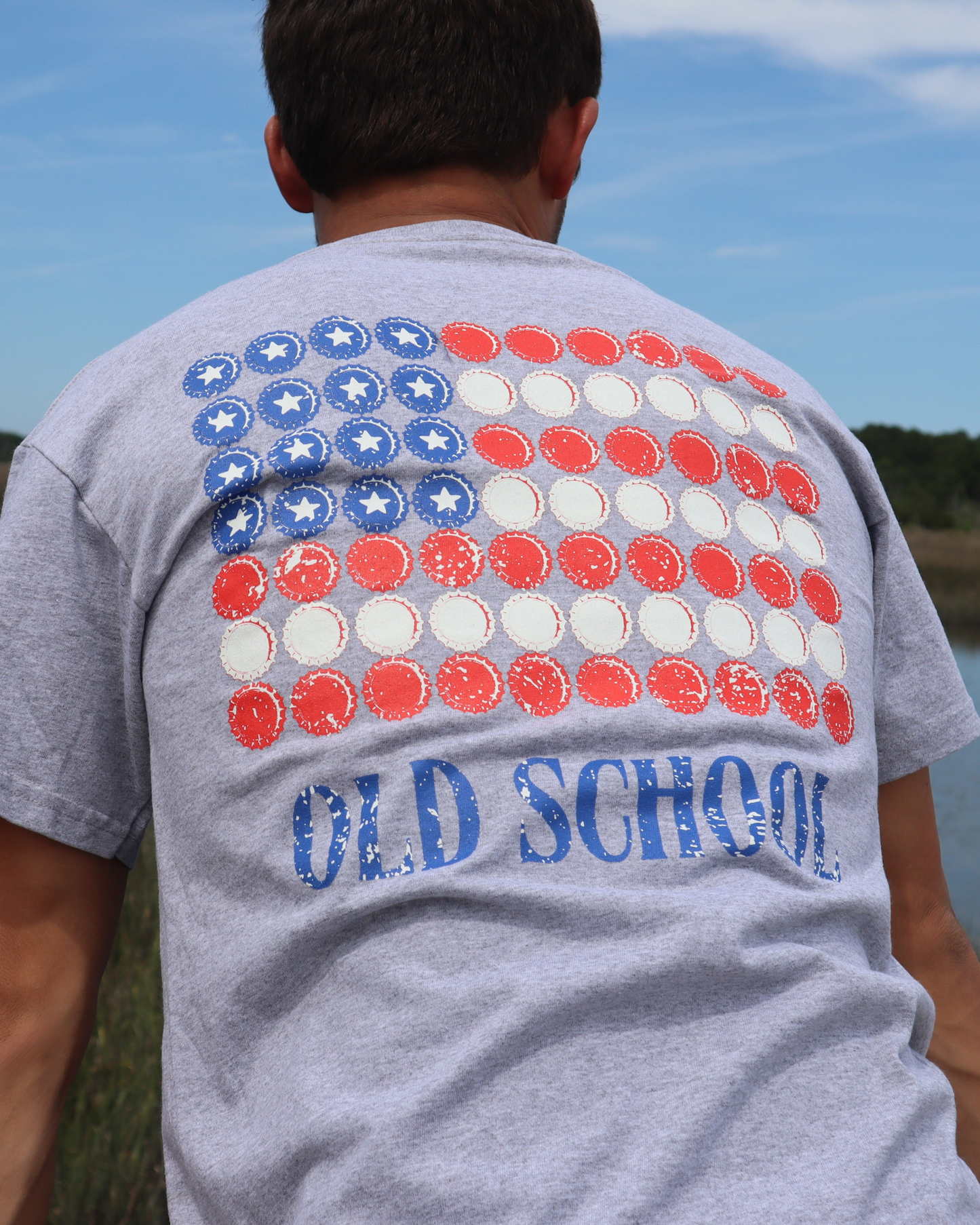 Bottle Cap Flag Youth