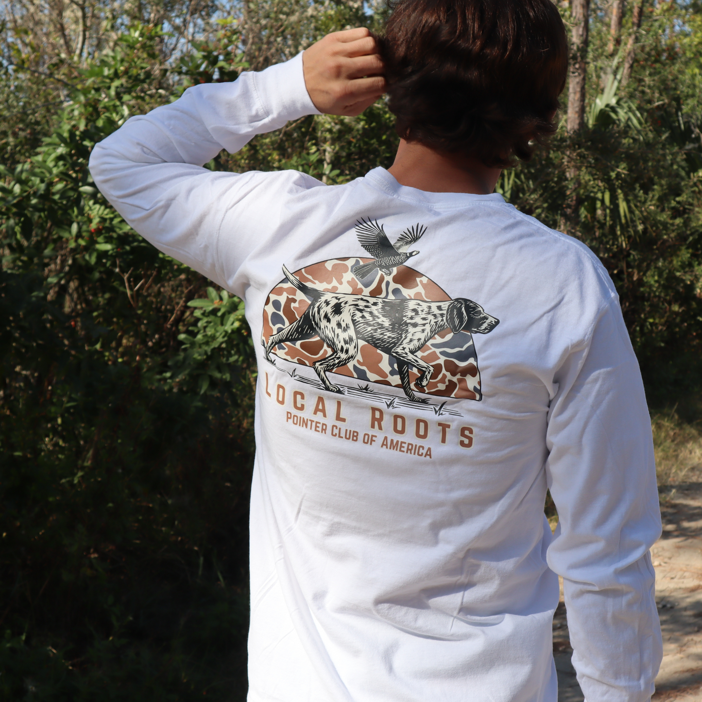 Pointer Club Long Sleeve Pocket Tee