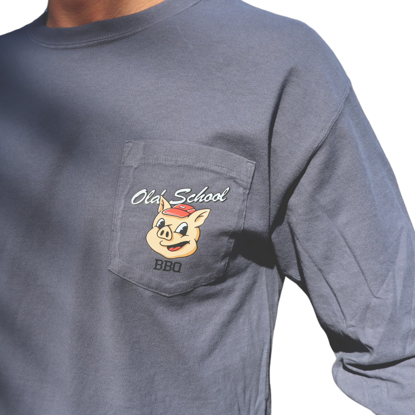 Smoker Long Sleeve Pocket Tee