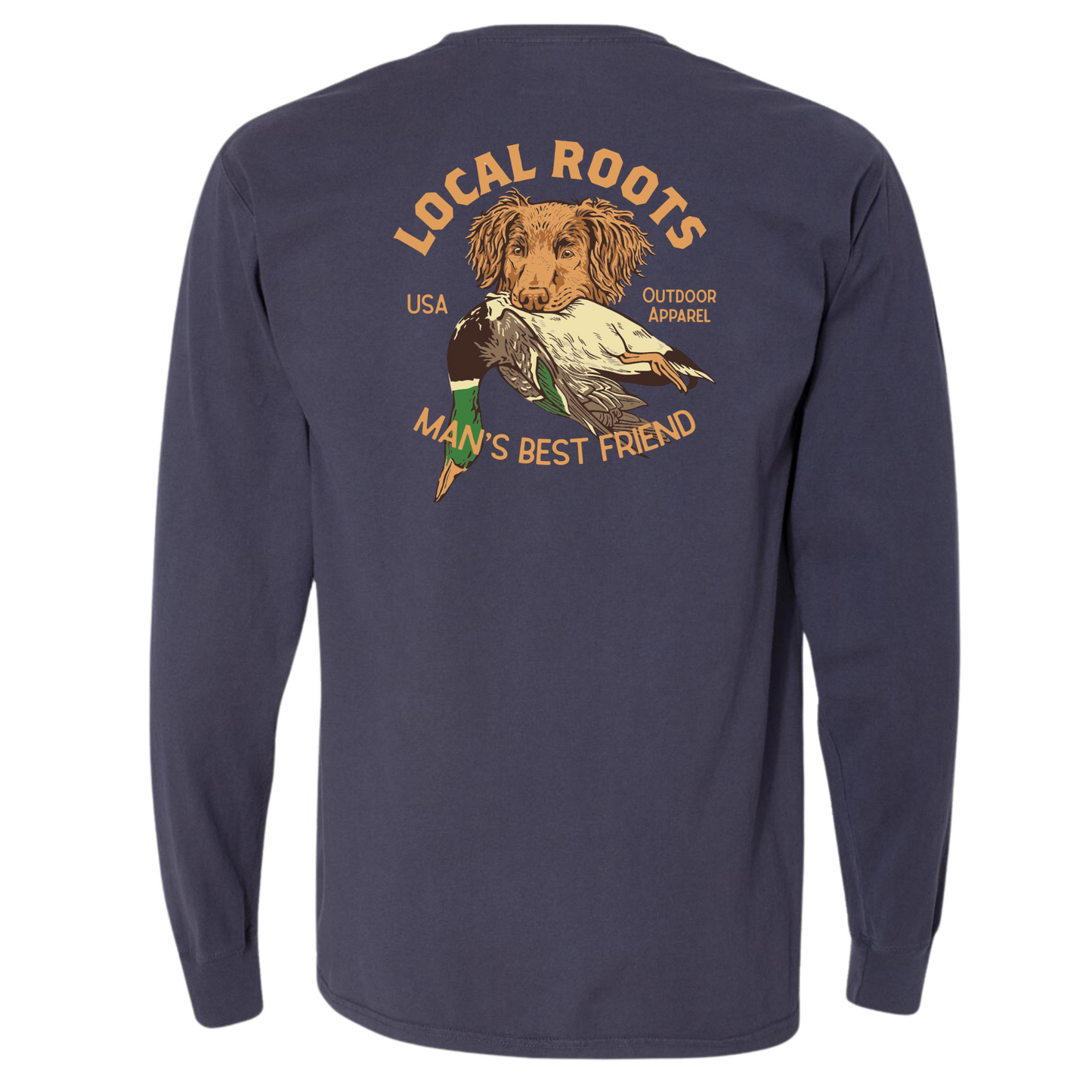 Good Boy Long Sleeve Pocket Tee